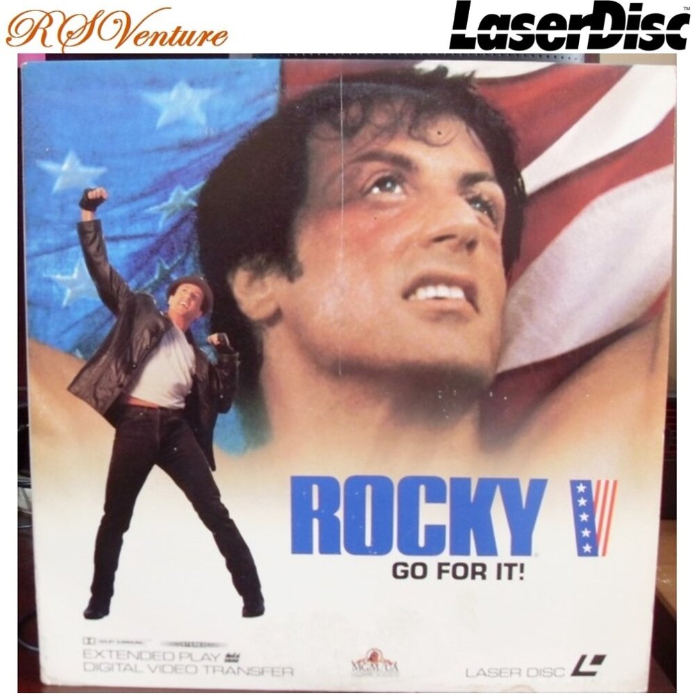 LaserDisc Film "ROCKY V"